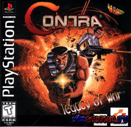 Contra: Legacy of War для PS 1