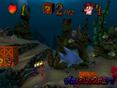 Скачать игру Crash Bandicoot 3: Warped (PSX) бесплатно