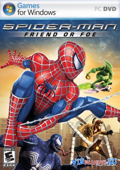 Скачать игру Spider Man Friend Or Foe бесплатно торрентом