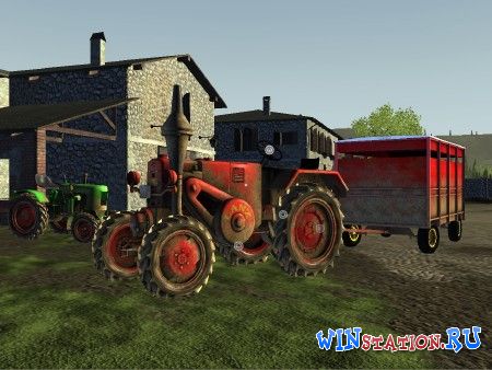 Agricultural Simulator Historical Farming 2012 геймплей