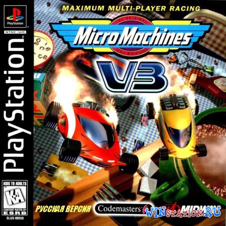 Скачать игру Micro Machines V3
