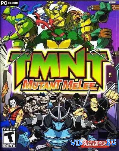 Скачать игру TMNT Mutant Melee бесплатно торрентом