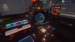 Скриншот игры Cloudpunk