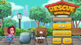 Геймплей Push Puzzle - Rescue Adventure