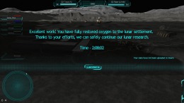 Скриншот игры Moonbase Alpha