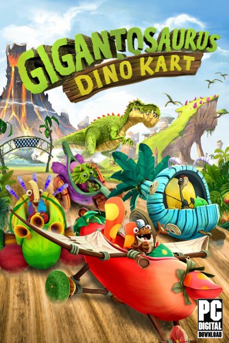 Gigantosaurus: Dino Kart скачать торрентом