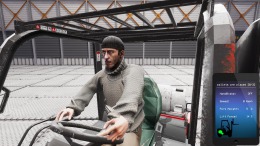 Геймплей Warehouse Simulator: Forklift Driver