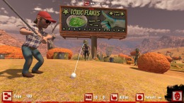 Локация Golf VS Zombies