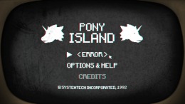Локация Pony Island