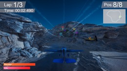Скриншот игры Airplane Racer 2021