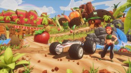 Скриншот игры All-Star Fruit Racing
