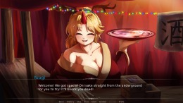 Скриншот игры Christmas Celebration With Sakuya Izayoi