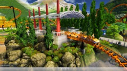 Скриншот игры RollerCoaster Tycoon World