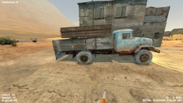 Скриншот игры The Wasteland Trucker