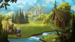 Игровой мир Fantasy Quest Solitaire