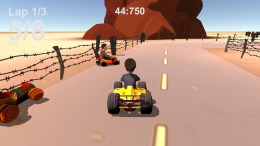 Скриншот игры Kandidatos Kart