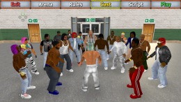Скриншот игры Wrestling Empire