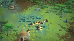Скриншот игры The Wandering Village