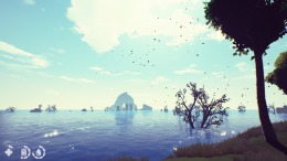 Геймплей UNDER the WATER - an ocean survival game
