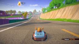 Локация Garfield Kart - Furious Racing