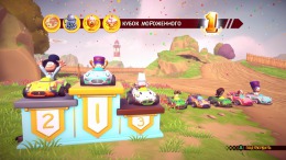 Скриншот игры Garfield Kart - Furious Racing
