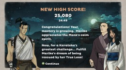 Скриншот игры Karateka