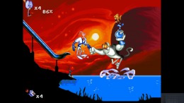 Скриншот игры Earthworm Jim 2