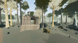 Скриншот игры huts