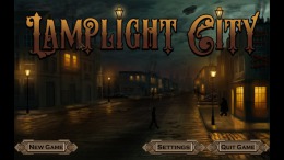 Скриншот игры Lamplight City