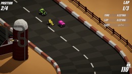 Скриншот игры Omega Racers