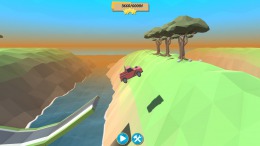 Скриншот игры Bridge Builder Racer