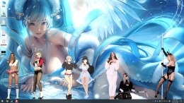 Скриншот игры Desktop Kanojo
