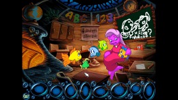 Игровой мир Freddi Fish 2: The Case of the Haunted Schoolhouse