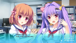 Скриншот игры Sankaku Renai: Love Triangle Trouble