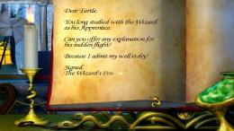 Скриншот игры The Wizard's Pen
