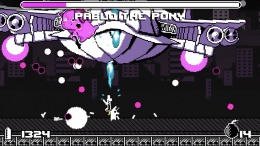 Скриншот игры Unichrome: A 1-Bit Unicorn Adventure