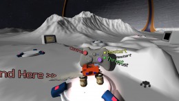 Скриншот игры Crashed Lander