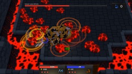 Скриншот игры Deep Dark Dungeon