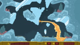 Скриншот игры PixelJunk Shooter