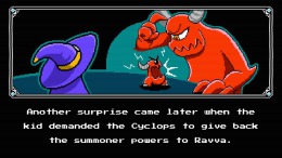 Скриншот игры Ravva and the Cyclops Curse