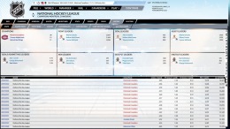 Скриншот игры Franchise Hockey Manager 6