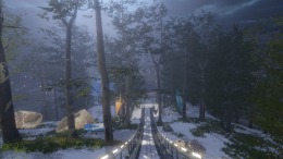 Скриншот игры Ski Jumping Pro VR