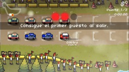 Скриншот игры Super Pixel Racers