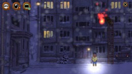 Скриншот игры Alexey's Winter: Night Adventure