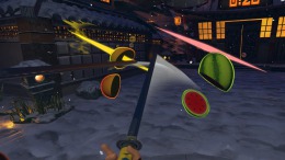 Скриншот игры Fruit Ninja VR