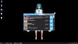 Скриншот игры Desktop Girlfriend