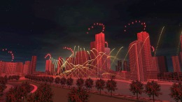 Геймплей FWsim - Fireworks Display Simulator