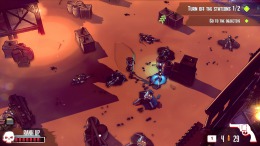 Скриншот игры Dust & Neon