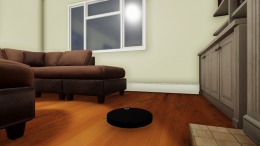 Скриншот игры Robot Room Cleaner