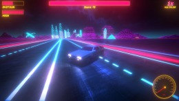 Скриншот игры Synthwave FURY